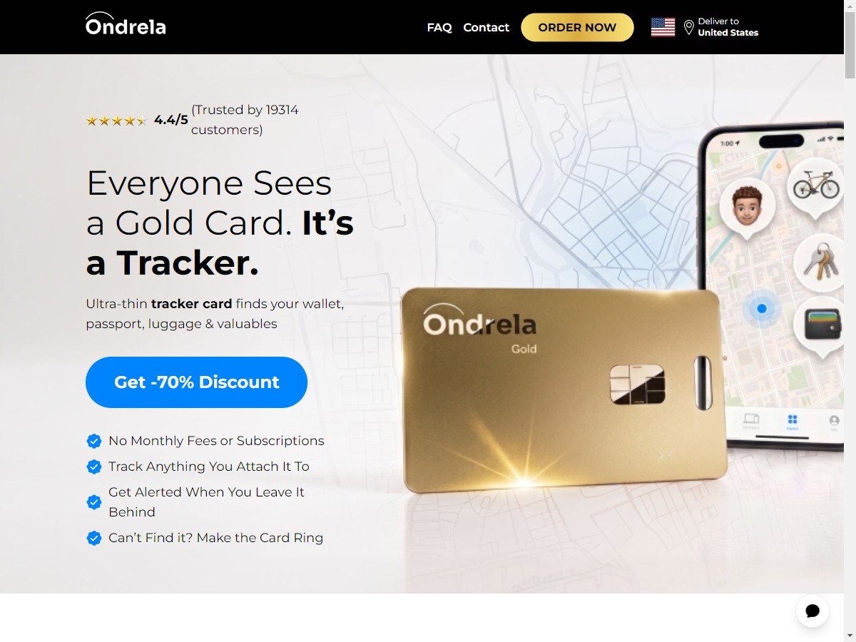 Ondrela Smart Tracker